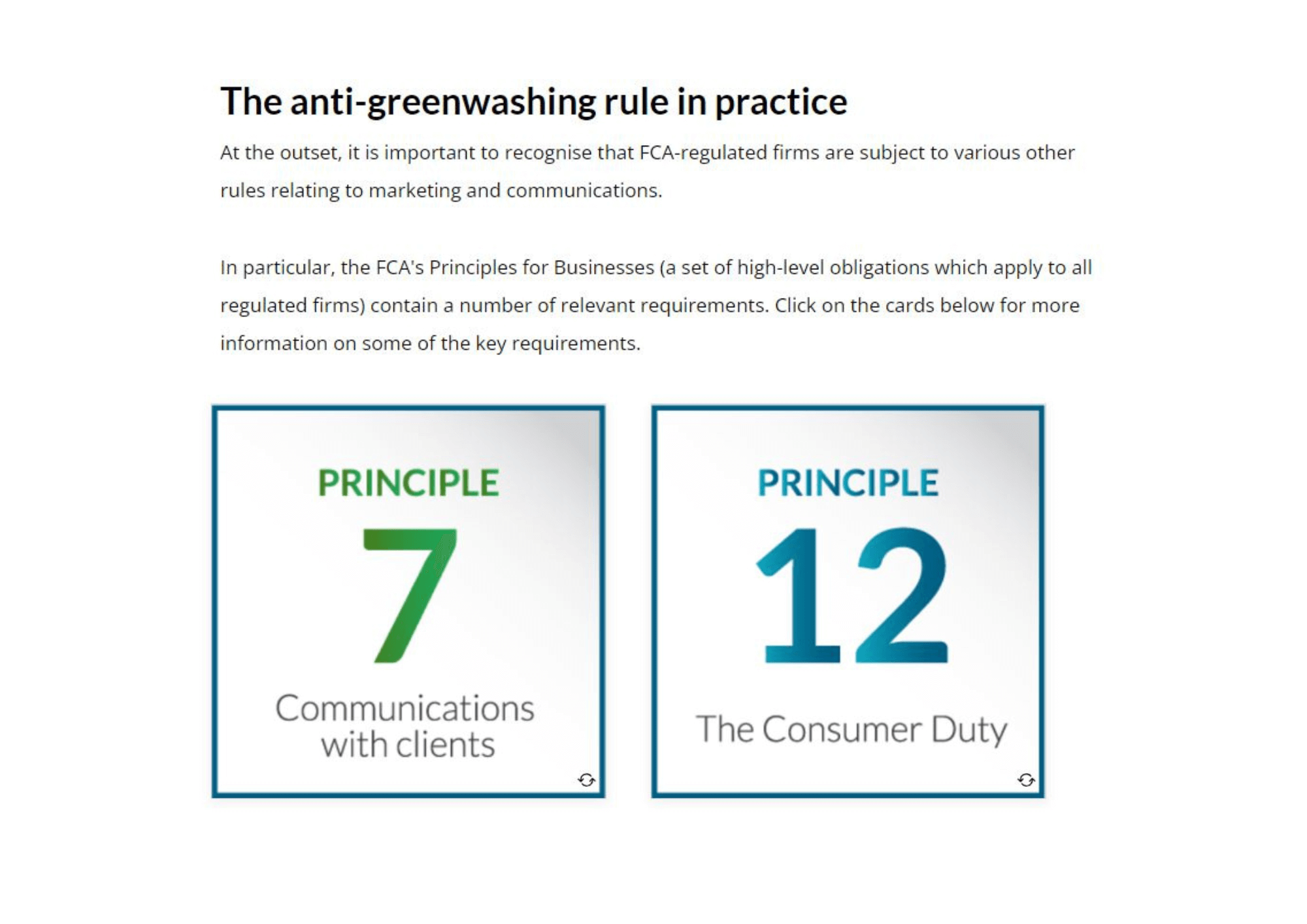 ESG Anti Greenwashing Rule In Practice